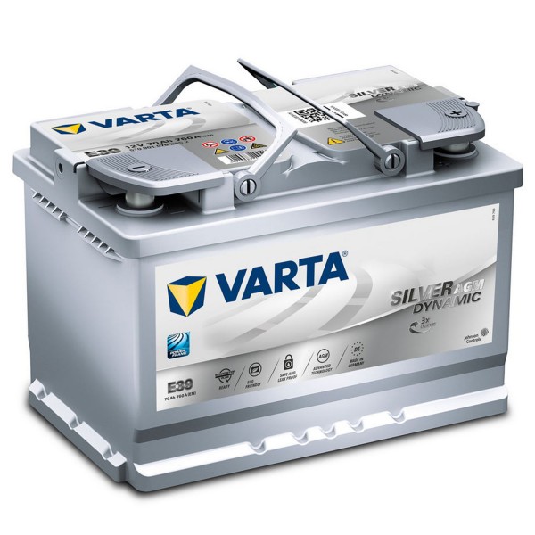 VARTA AGM Start Stop Plus Battery 12V – 70Ah – 760CCA