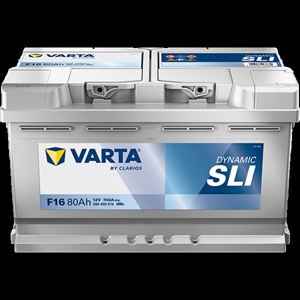 VARTA Dynamic SLI F16 Car Battery 80Ah