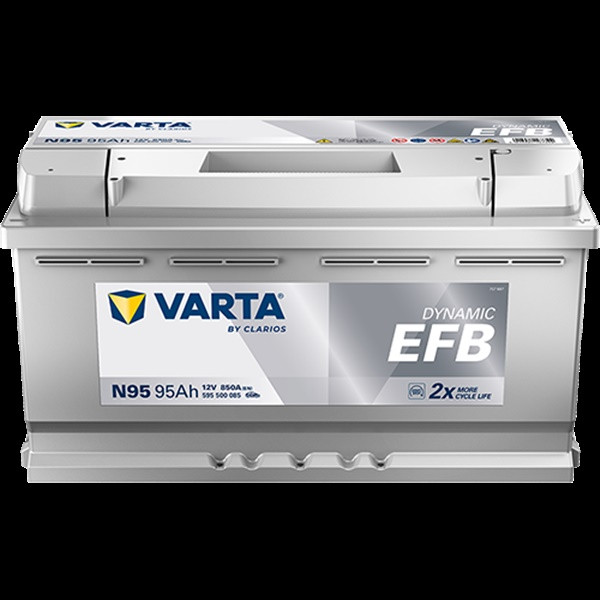 VARTA Dynamic EFB N95 Car Battery 95Ah