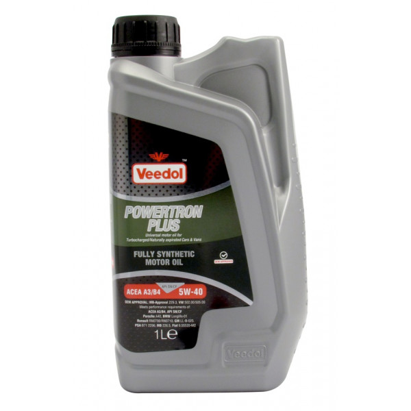 Powertron Plus – 5W40 Fully Synthetic – 1 Litre