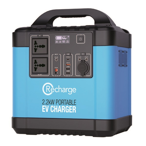 WAI 2.2kW Portable EV Charger