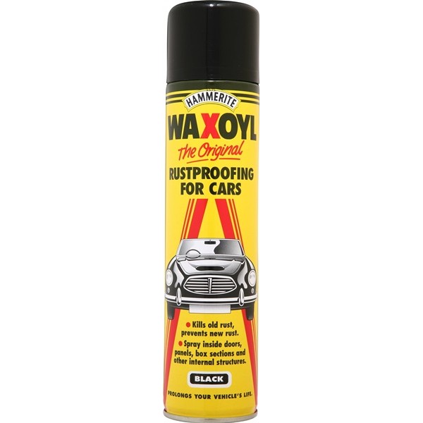 Rust Treatment Aerosol Black 400ml Car Smart