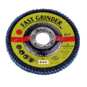Zirconium Flap Disc - 115mm - 40 Grit