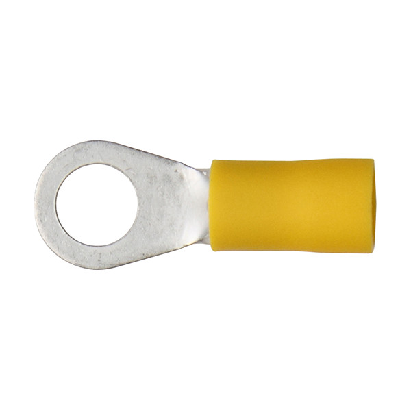 Terminals Yellow Ring 6.4Mm (1/4)