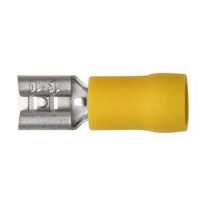 Terminals Yellow Push-On Females 6.3Mm