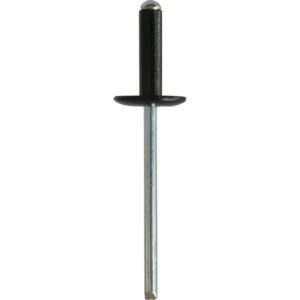 Black Rivets - Large Flange