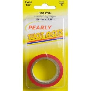 PVC Insulation Tape – Red – 19mm x 4.6m