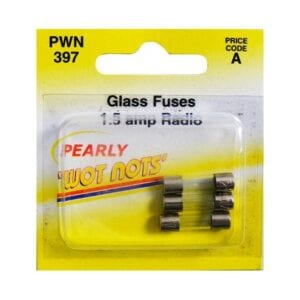 Fuses – DIN Glass – 1.5A – Pack Of 3