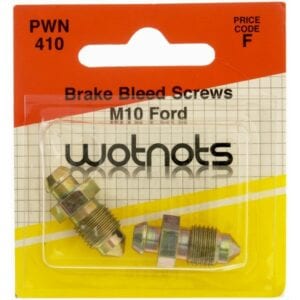 Bleed Screws – M10 x 1 Pitch – Pack Of 2