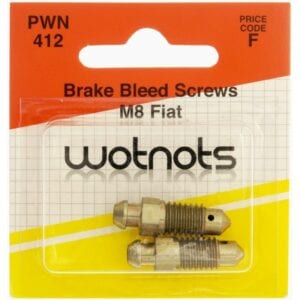 Bleed Screws – M8 x 1.25 Pitch – Fiat – Pack Of 2