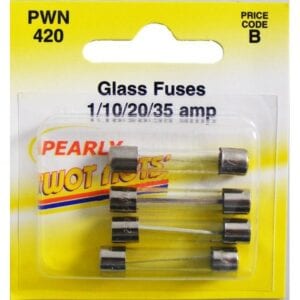 Fuses – Assorted Glass – Pack Of 4