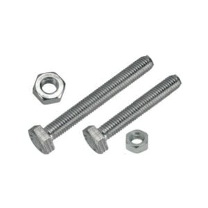 Set Screw & Nut – M10 x 80mm
