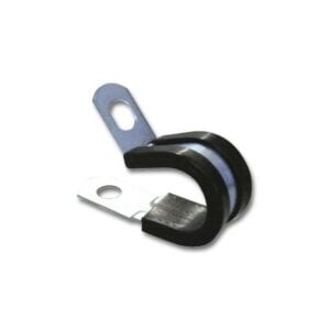 Rubber Lined P Clips – 6mm – Pack of 2