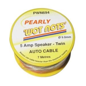 Twin Speaker Cable – Red/Black – 7m – 5A