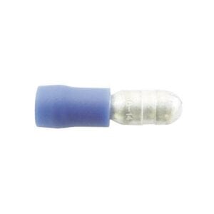 Wiring Connectors – Blue – Male Bullet – 5mm – Pack of 25