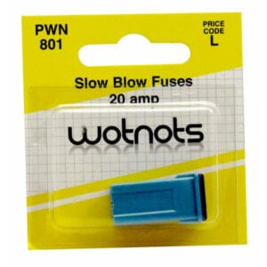 Fuse – J Type Slow Blow – Blue – 20A