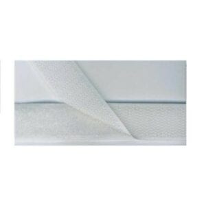 Velcro Hook & Loop 20 x 90mm White