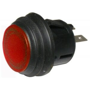 Switch – On/Off Push – Splash Proof – Red